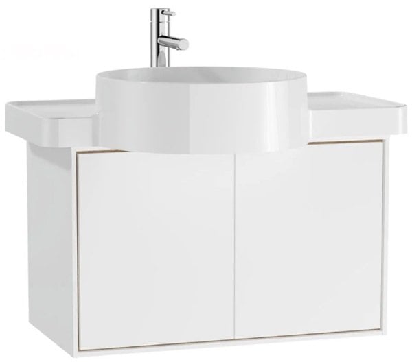 Vitra Voyage 62450 Lavabo Dolabı 100 Cm, Mat Beyaz.